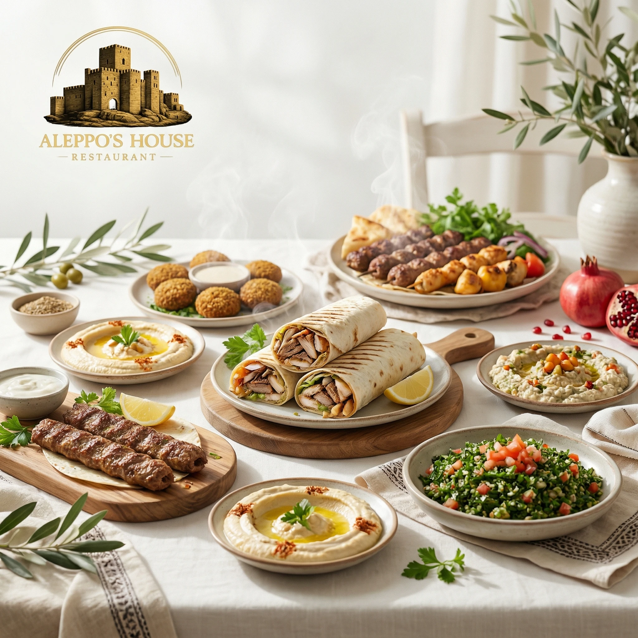 Authentic Syrian cuisine at Aleppo's House Restaurant in Downtown Saskatoon